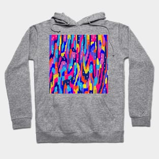 ABSTRACT ART IN RAINBOW COLORS Hoodie